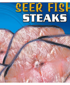 Britte Ready To Cook Seer Fish Steaks, 454 Gm