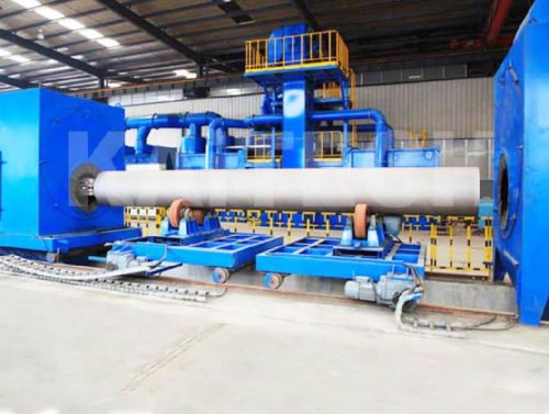 Steel Pipe Outer Wall Special Shot Blasting Machine