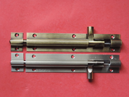 Savos Polished Brass Tower Bolts, Size : 75-300