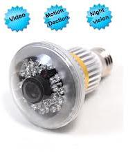 Spy CCTV Bulb Camera