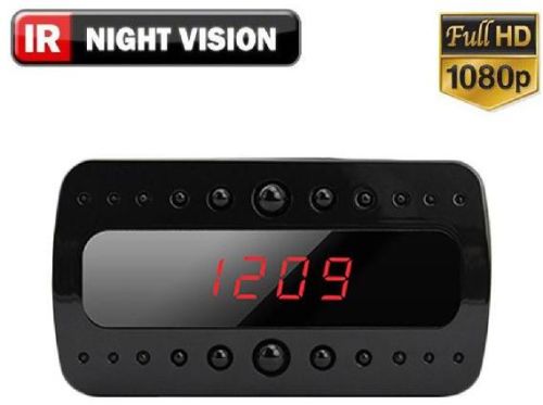 Spy Motion Activated Mini Clock Hidden Camera