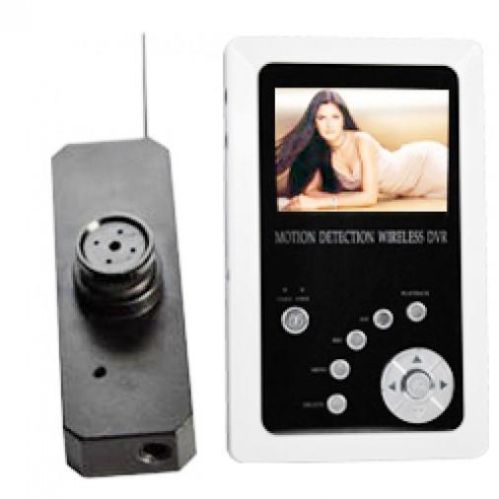 Spy Wireless Video Button Camera