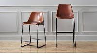 Leather Bar Stool