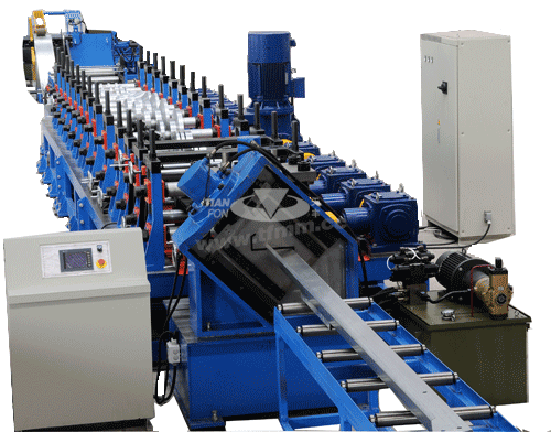 C&Z Purlin Roll Forming Machine