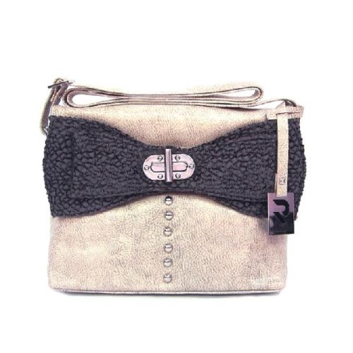 Smocky Velvet Bow Sling Bag