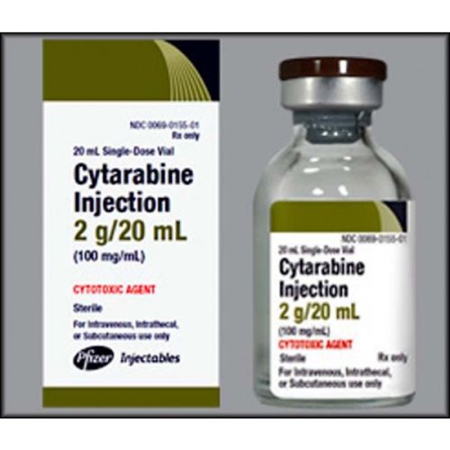 Cytarabine Injection, Brand Name : Pfizer, Form : Liquid