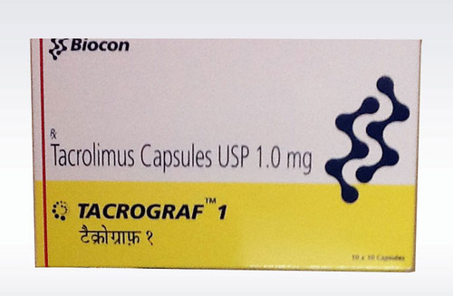 Tacrograf capsules, Brand Name : Biocon