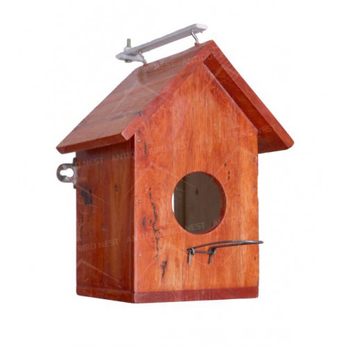 Side Glass Bird Houses