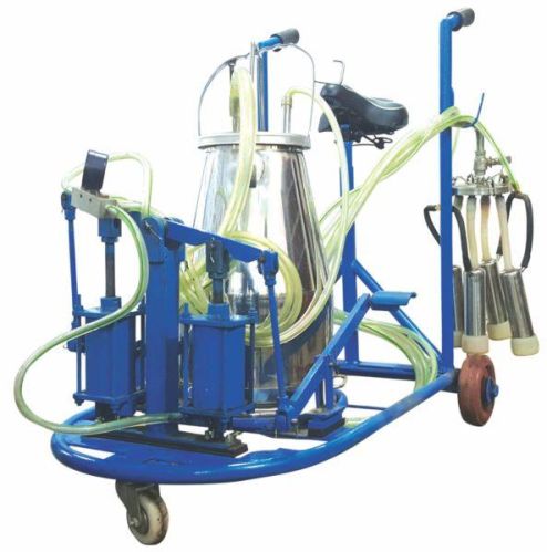 PEDAL OPERATED MILKING MACHINE