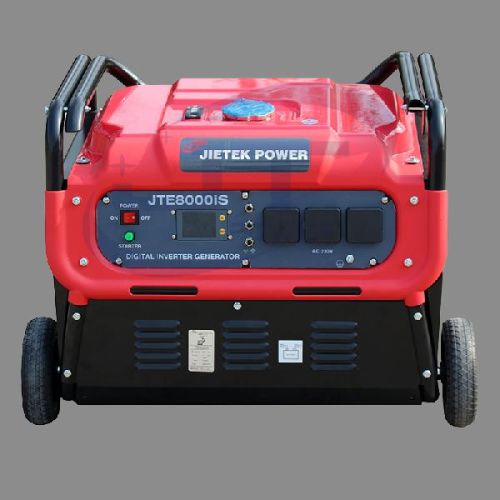 Portable Silent Singl Phase Power Petrol 8KW Inverter Generator 220-240V