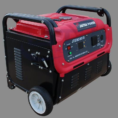 Portable Silent Singl Phase Power Petrol 8KW Inverter Generator