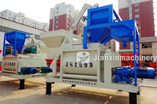 JS Series Double Horizontal Shaft Forced Mixer