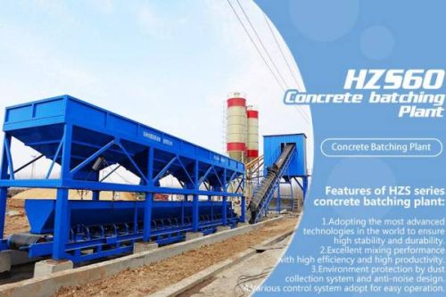 HZS60 Concrete Mixing Plant