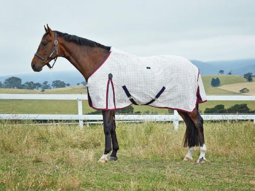 Dual Diamond Rip Stop Fabrics Cotton Horse Rugs