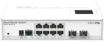 CRS210 8G 2S+IN Ethernet Router