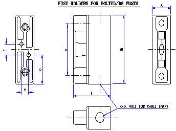 Bolted Fuse Holders