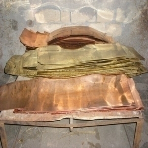 Rectangular Coated Brass Sheet, For Constructional Industry, Grade : AISI