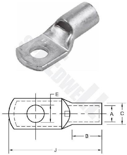 TUBULAR CABLE LUGS - STANDARD