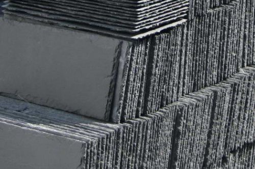 Tiles Rectangle Plain Himachal Black Slate, For Flooring, Size : 12x12Inch, 14x14Inch