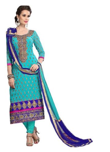 Monica Chanderi Silk Suits