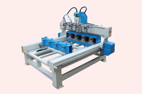 CNC Router With Roatory Attachment, Certification : CE
