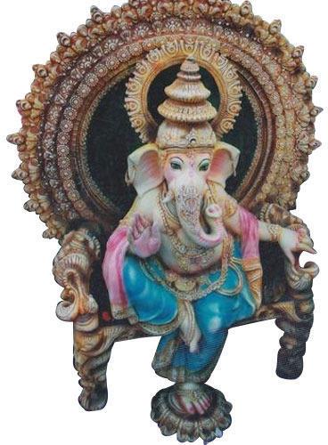 Fiberglass Designer Ganesha Statues