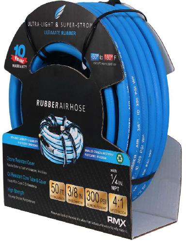 Zephyr 1/2 (13mm) 100 Rubber Garden Hose