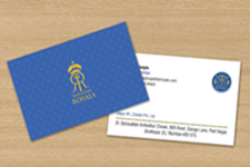 Rectangular Coated Visiting Card, For Printing, Size : 92x54mm