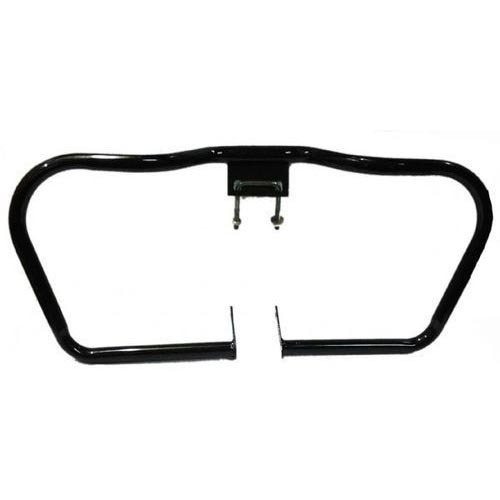 Mild Steel Motorcycle Leg Guards, Color : Black