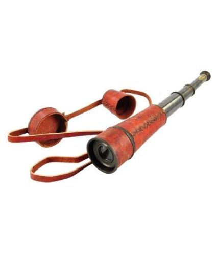 Telescope With Leather Cover
