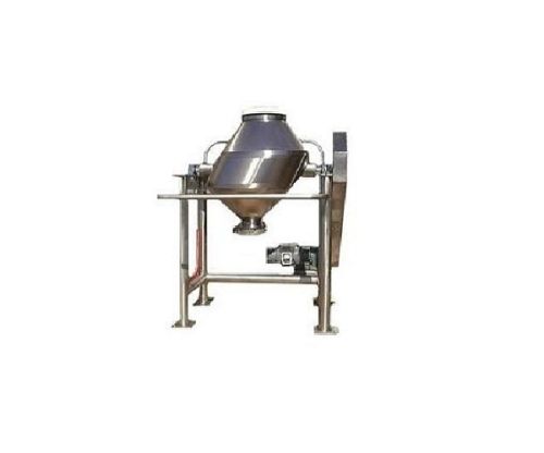 Electric Semi Automatic Oblique Cone Blender, For Industrial Usage, Power : 3-6kw