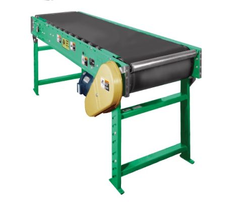 Stainless Steel Polished Roller Belt Conveyor, For Moving Goods, Loading Capacity : 45-50kg
