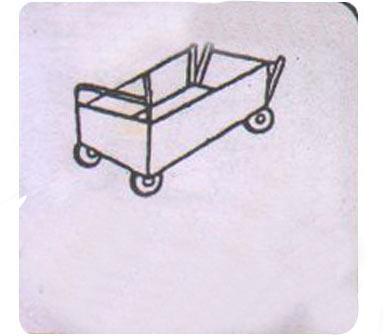 Four Wheel Box Trolley