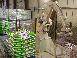 EDI Automatic Robotic Bag Palletizer