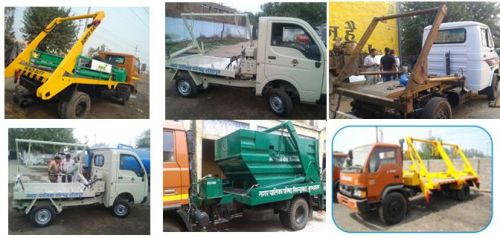 Dumper Placer Container