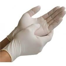 Latex surgical gloves, Size : L, M, S