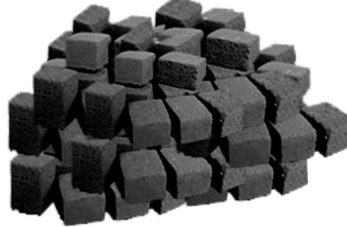Coconut shell charcoal briquettes