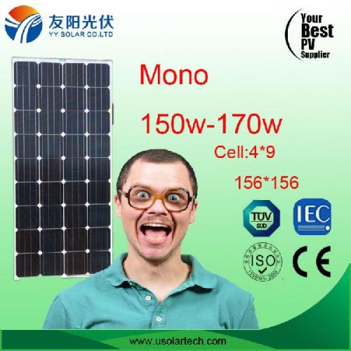 China Mono 150w Solar Panel In Stock