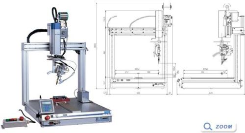 Tsutsumi Mcross TX m444A 4 Axis Soldering Robot