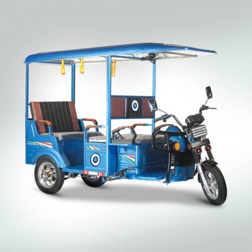 Indo Wagen Z1 Is A Battery Operated Electrical Rickshaw