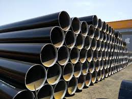 Round Polished LSAW Steel Pipes, For Construction, Grade : AISI, ASTM, BS