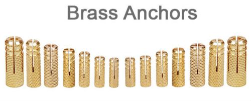 Brass Concrete Anchors