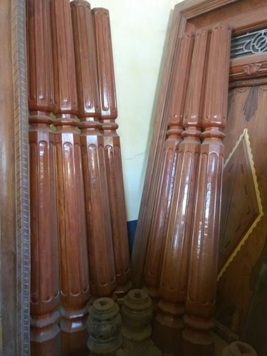 Wooden Pillars