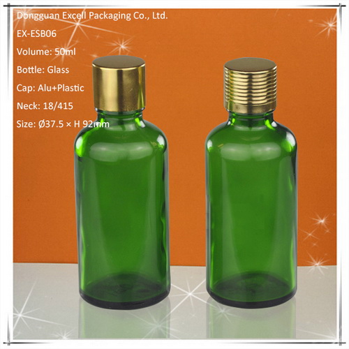 50ml Glass Bottle For Essential Oils With Glass Eye Dropper
