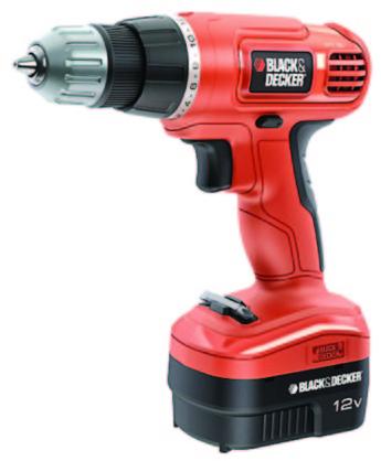 DECKER 12V CORDLESS DRILL