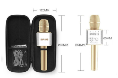 Sirius Bluetooth Karaoke Mic