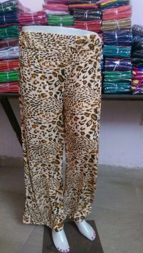 Tiger Printed Palazzo Pant