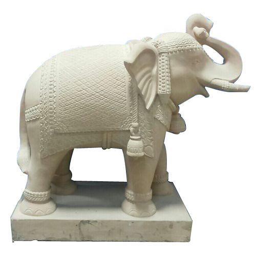 Elephant Stone Statue