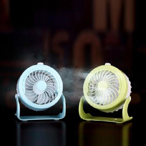 Summer Desktop Misting Portable Humidifier Conditioner Fan Aromatherapy