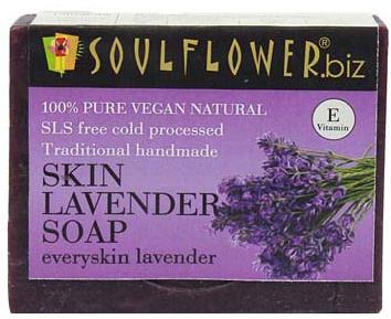 Soulflower Skin Lavender Soap